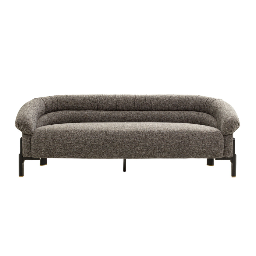 CLC12576-IG Black 3 Seater Sofa - Shadow Grey