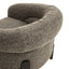 CLC12577-IG Black Armchair - Shadow Grey
