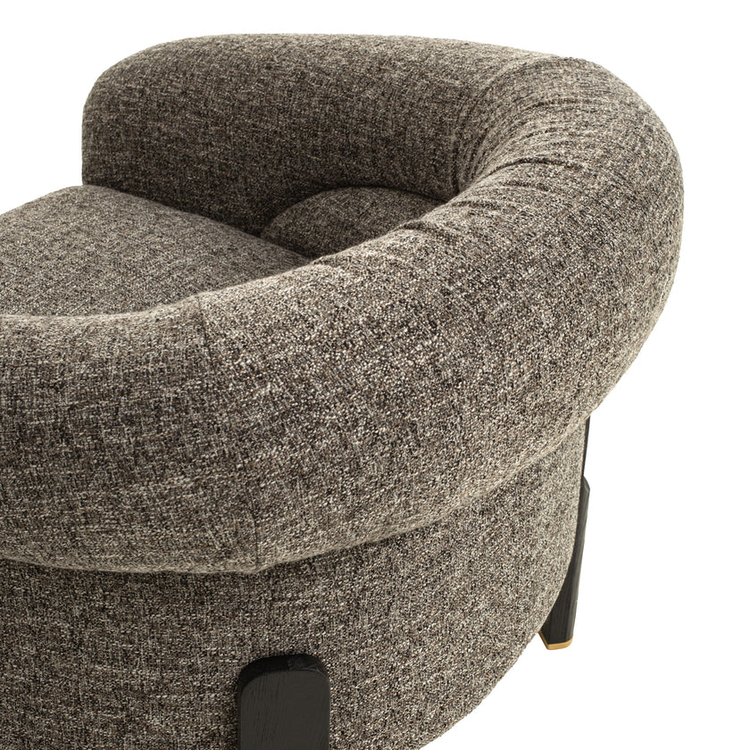 CLC12577-IG Black Armchair - Shadow Grey