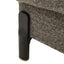 CLC12577-IG Black Armchair - Shadow Grey