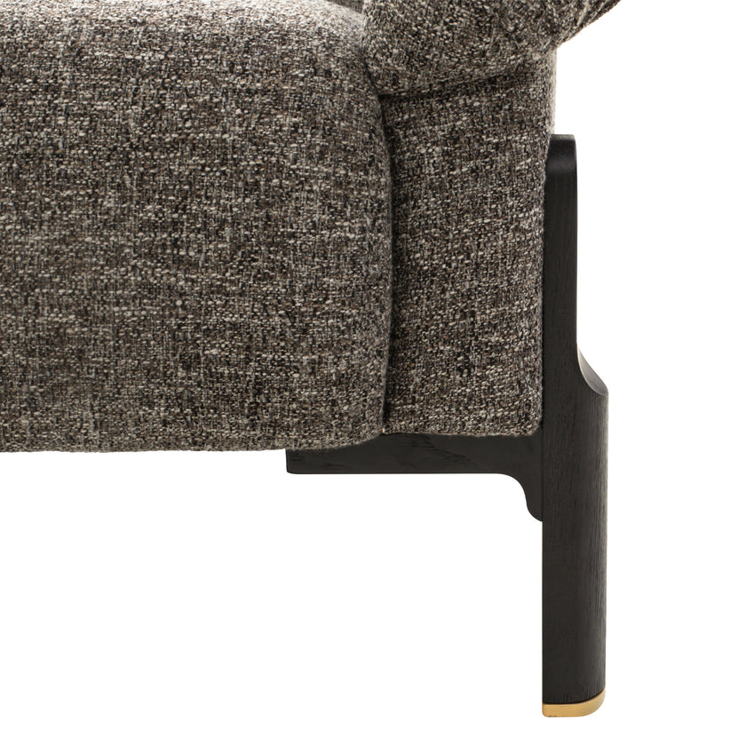 CLC12577-IG Black Armchair - Shadow Grey