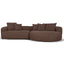 CLC12657-KJ Right Chaise Sofa - Verona Cinnamon Weave
