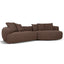 CLC12657-KJ Right Chaise Sofa - Verona Cinnamon Weave