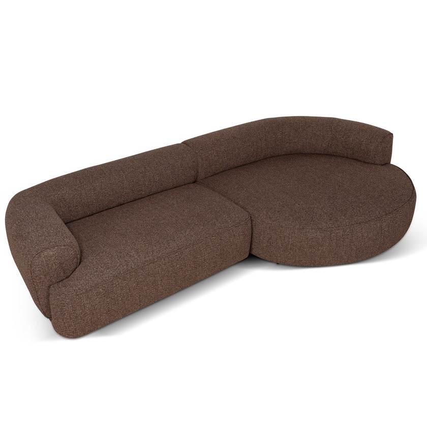 CLC12657-KJ Right Chaise Sofa - Verona Cinnamon Weave
