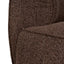 CLC12658-KJ Left Chaise Sofa - Verona Cinnamon Weave