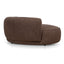 CLC12658-KJ Left Chaise Sofa - Verona Cinnamon Weave