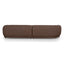 CLC12658-KJ Left Chaise Sofa - Verona Cinnamon Weave