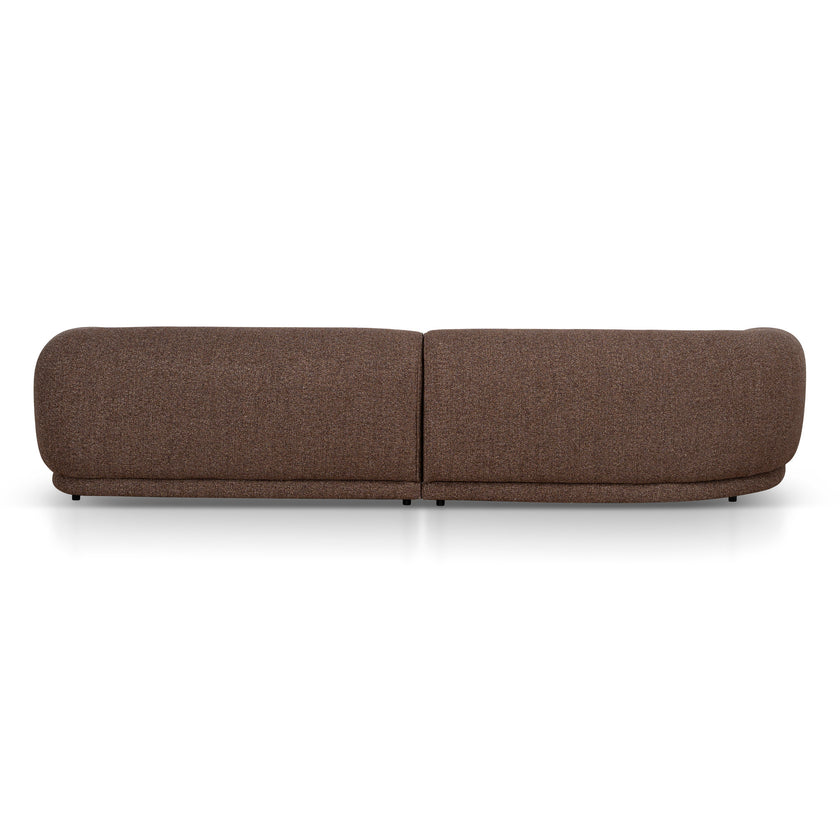 CLC12658-KJ Left Chaise Sofa - Verona Cinnamon Weave