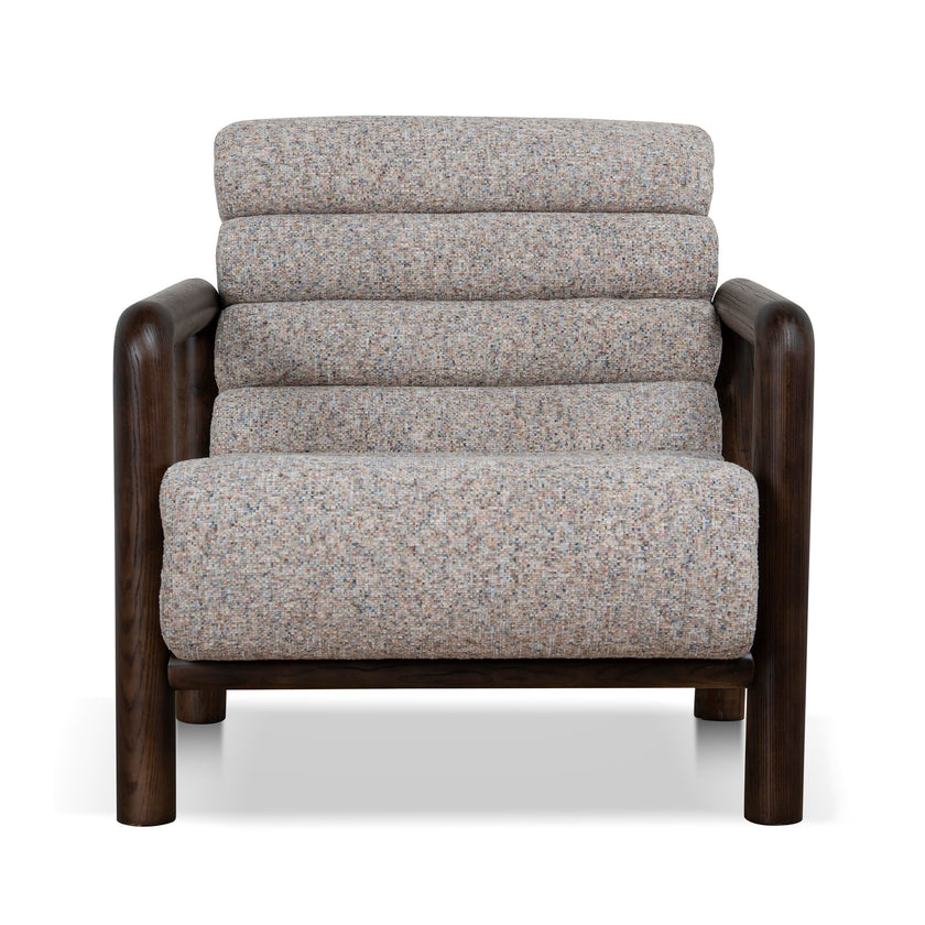 CLC12694-OLS Fabric Lounge Chair - Multi Tone Neutral