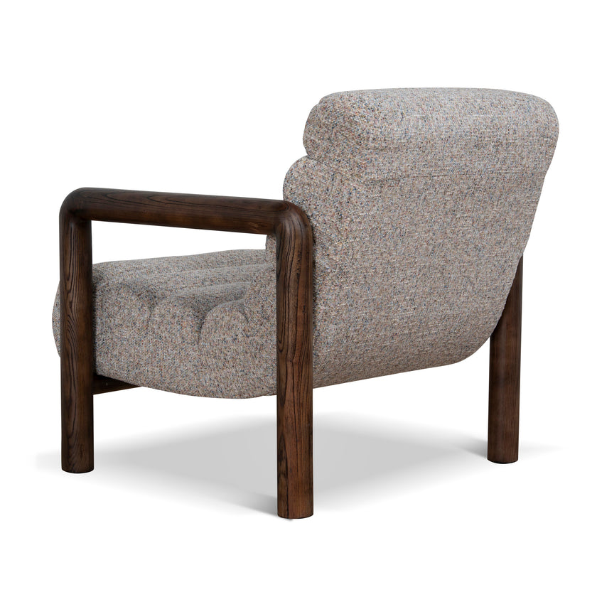 CLC12694-OLS Fabric Lounge Chair - Multi Tone Neutral