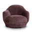 CLC12739-KJ Swivel Armchair - Plum