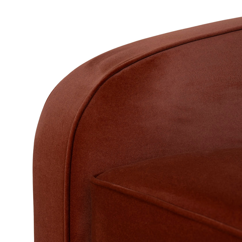 CLC12758-CA 3 Seater Sofa - Burnt Maroon