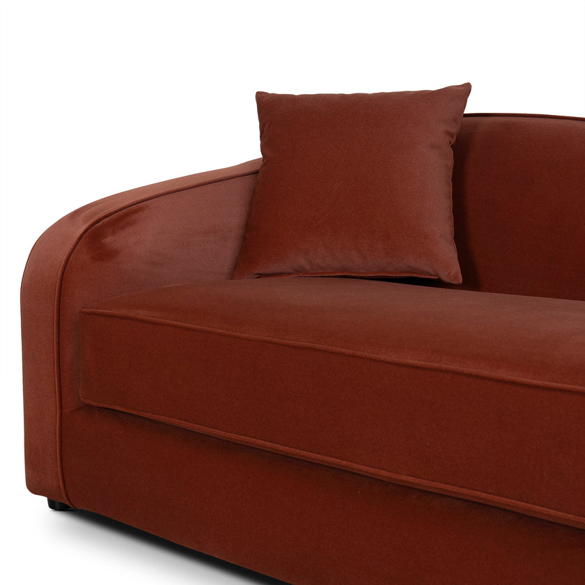 CLC12758-CA 3 Seater Sofa - Burnt Maroon