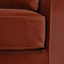 CLC12758-CA 3 Seater Sofa - Burnt Maroon