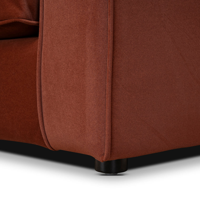 CLC12758-CA 3 Seater Sofa - Burnt Maroon