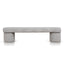 CLC12759-FH Ottoman Bench - Clay Grey