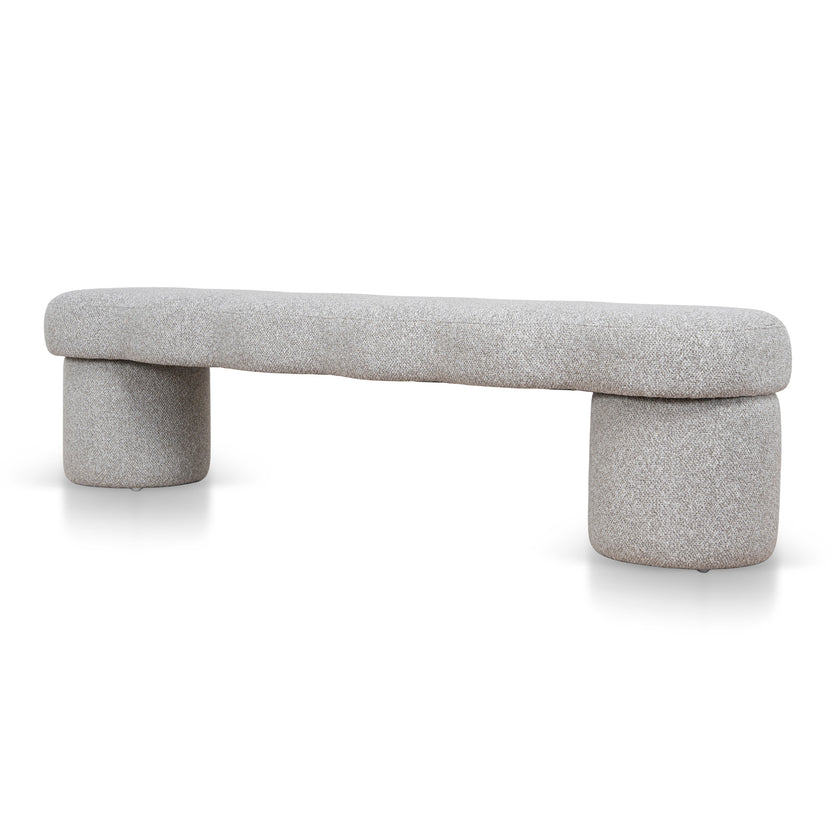 CLC12759-FH Ottoman Bench - Clay Grey