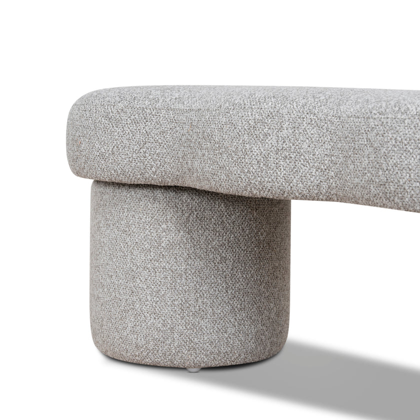 CLC12759-FH Ottoman Bench - Clay Grey