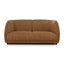 CLC12802-KSO 2 Seater Fabric Sofa - Ginger Brown