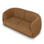 CLC12802-KSO 2 Seater Fabric Sofa - Ginger Brown