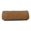 CLC12803-KSO 3 Seater Fabric Sofa - Ginger Brown
