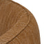 CLC12803-KSO 3 Seater Fabric Sofa - Ginger Brown