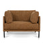 CLC12804-KSO Fabric Armchair - Ginger Brown