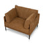 CLC12804-KSO Fabric Armchair - Ginger Brown