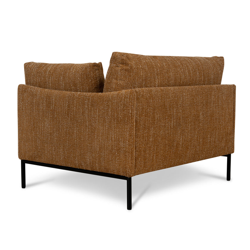 CLC12804-KSO Fabric Armchair - Ginger Brown