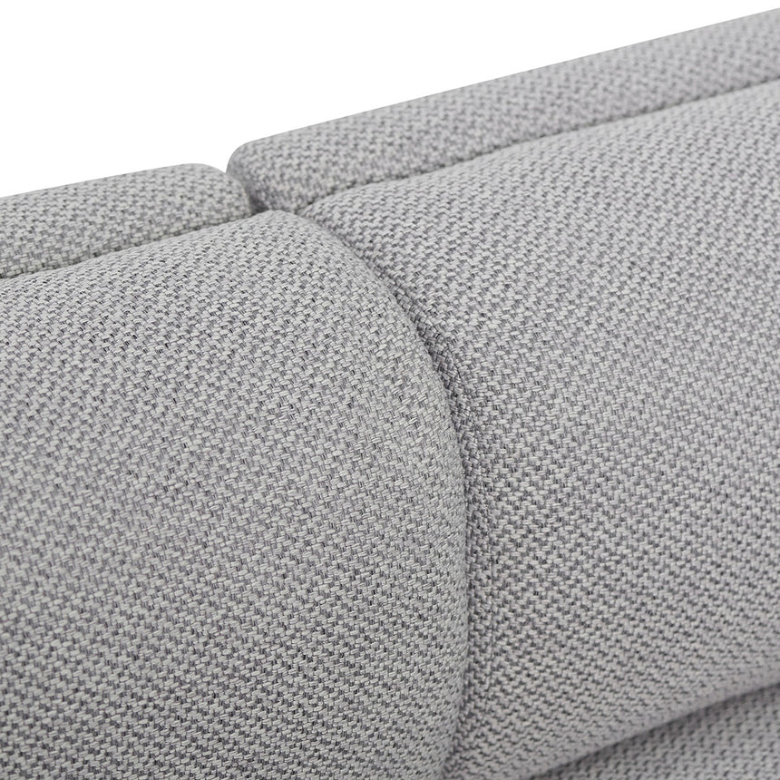 CLC6649-CA 4 Seater Fabric Sofa - Grey