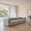 CLC6649-CA 4 Seater Fabric Sofa - Grey