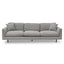 Ex Display - CLC6833-CA 4 Seater Fabric Sofa - Grey