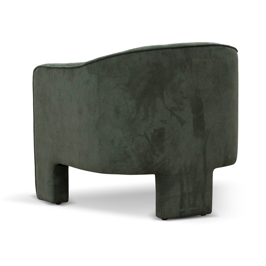 Ex Display - CLC6925-CA Fabric Armchair -  Olive Green