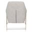 CLC8326-KSO Fabric Armchair - Fog Grey