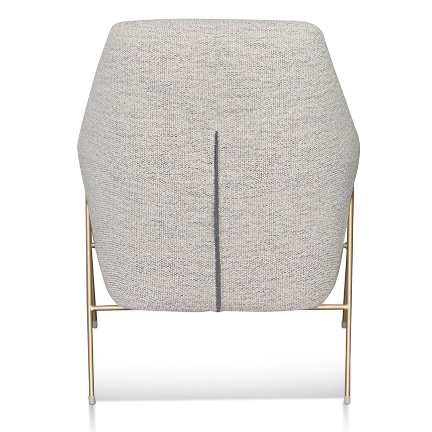 CLC8326-KSO Fabric Armchair - Fog Grey
