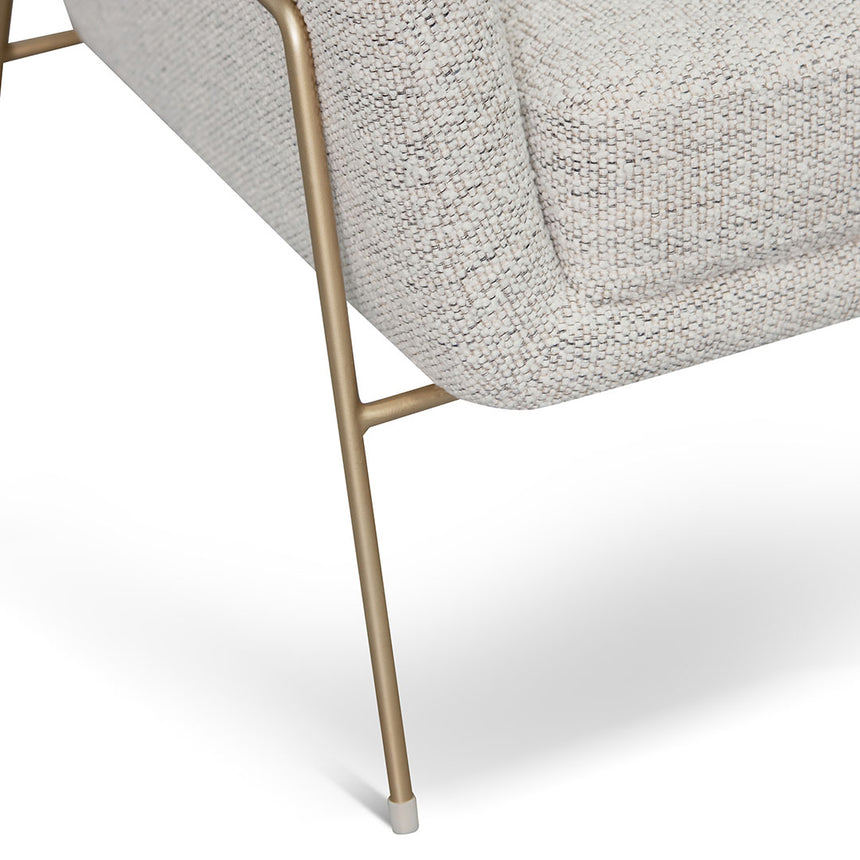 CLC8326-KSO Fabric Armchair - Fog Grey