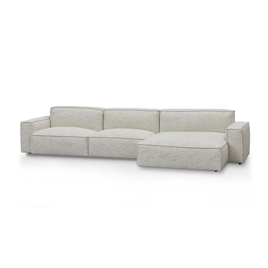 CLC6649-CA 4 Seater Fabric Sofa - Grey