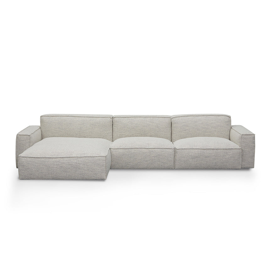 CLC768 3 Seater With Right Chaise - Metal Grey