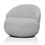 CLC8333-KSO Swivel Fabric Lounge Chair - Fog Grey
