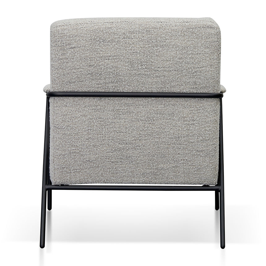 CLC8334-KSO Fabric Armchair - Fog Grey