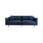 CLC8422-YY 4 Seater Fabric Sofa - Navy Blue