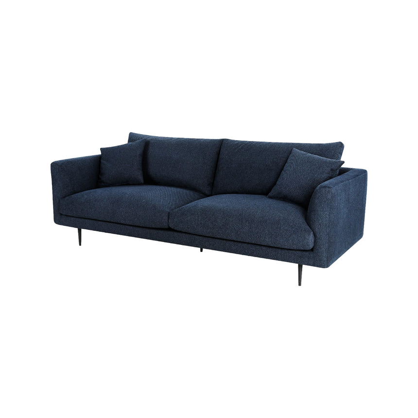 CLC8422-YY 4 Seater Fabric Sofa - Navy Blue