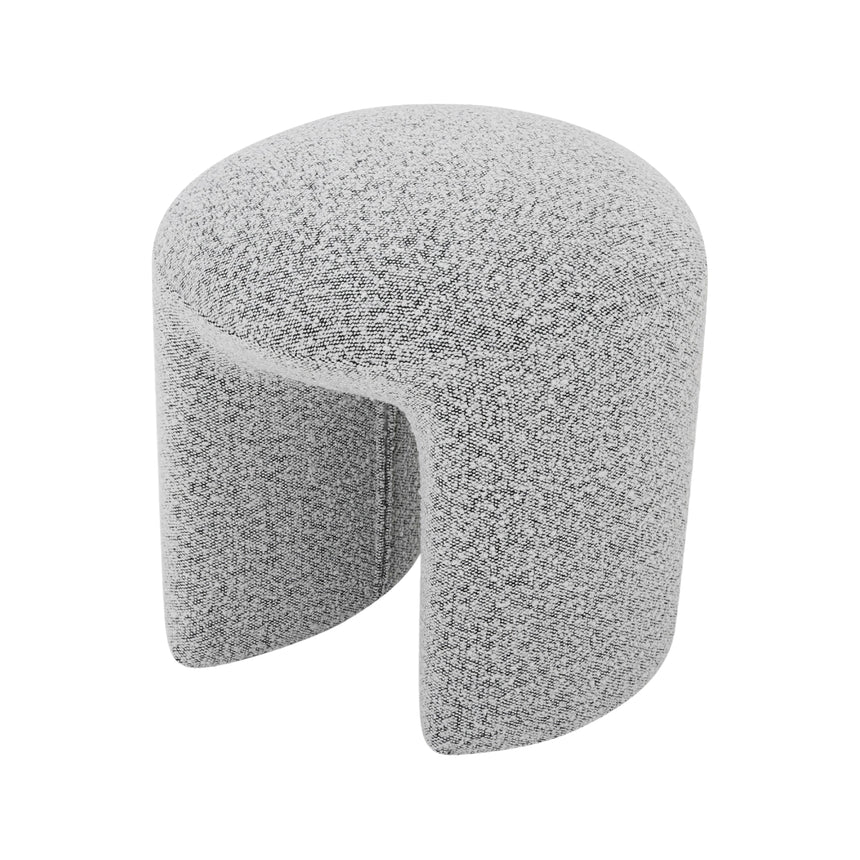 CST8976-CN 50cm Round Side Table - Full White