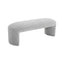 CLC8424-YY 1.2m Long Ottoman Bench - Pepper Boucle
