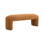 CLC8426-YY 1.2m Long Ottoman Bench - Brown Boucle