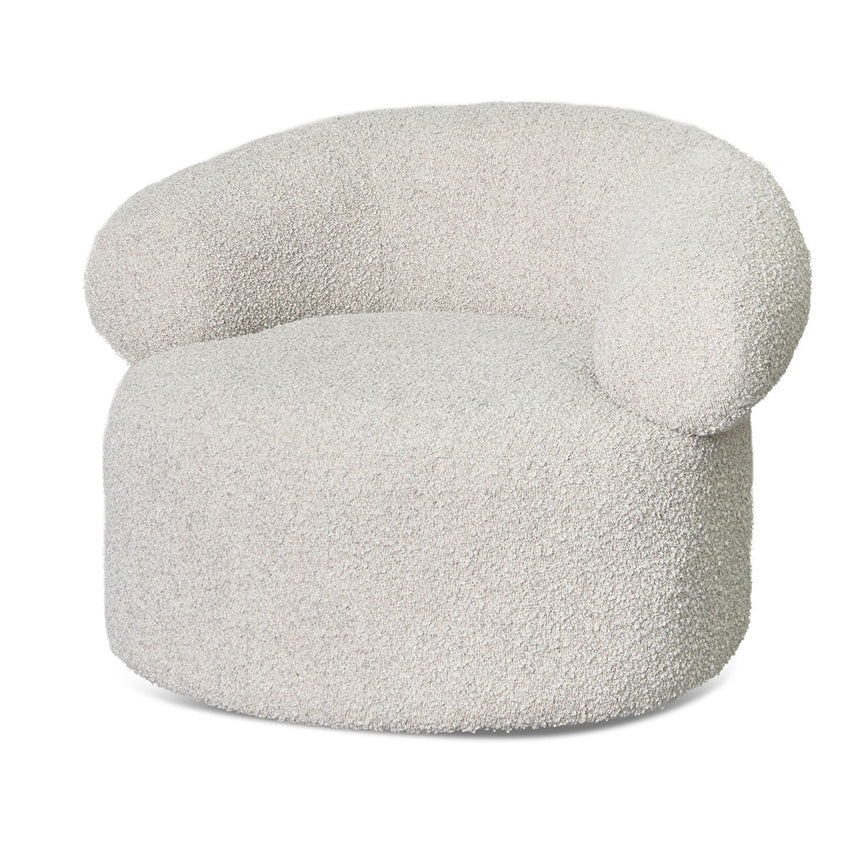 CLC8456-CA Fabric Armchair - Maya Cream Boucle