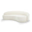 CLC8467 4 Seater Fabric Sofa - Cream Boucle