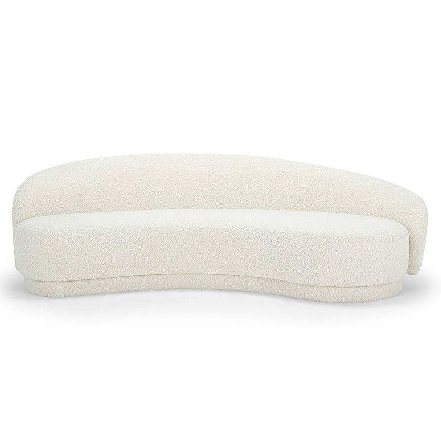 CLC8467 4 Seater Fabric Sofa - Cream Boucle