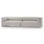 CLC8470-CA 4 Seater Fabric Sofa - Sterling Sand