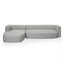 CLC8471-CA Left Chaise Sofa - Grey